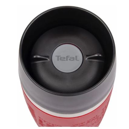 Tefal - Termostass 500 ml TRAVEL MUG roostevaba/punane