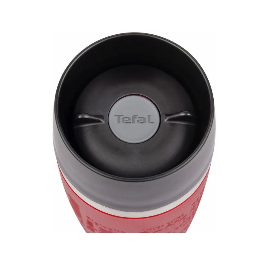 Tefal - Termostass 500 ml TRAVEL MUG roostevaba/punane