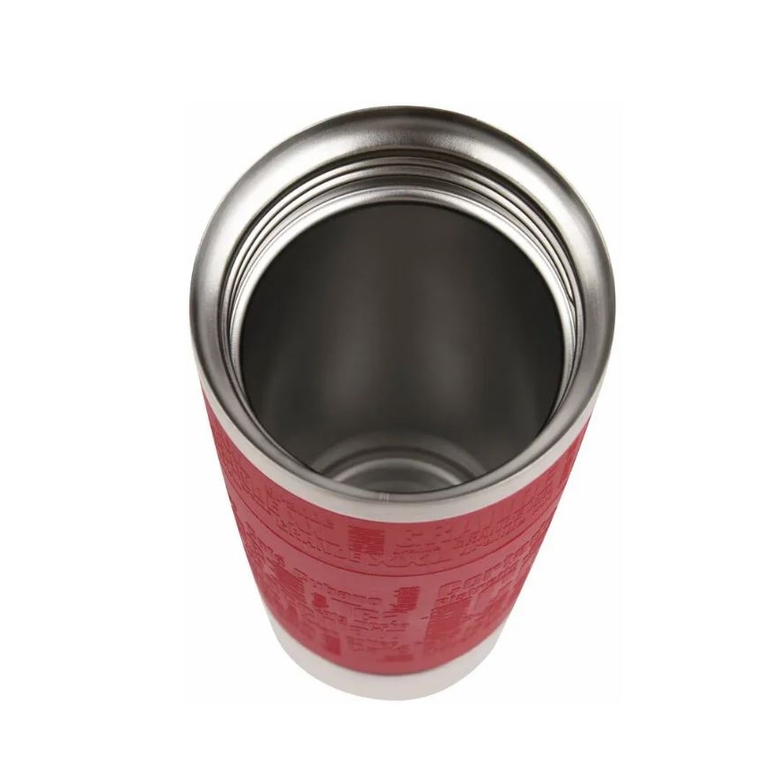 Tefal - Termostass 500 ml TRAVEL MUG roostevaba/punane