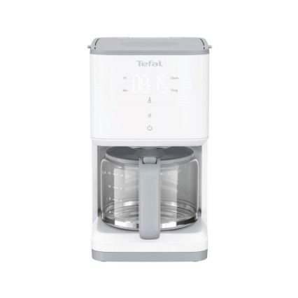 Tefal - Tilkumisfunktsiooniga kohvimasin LCD ekraaniga SENSE 1000W/230V valge