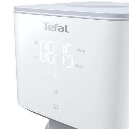 Tefal - Tilkumisfunktsiooniga kohvimasin LCD ekraaniga SENSE 1000W/230V valge