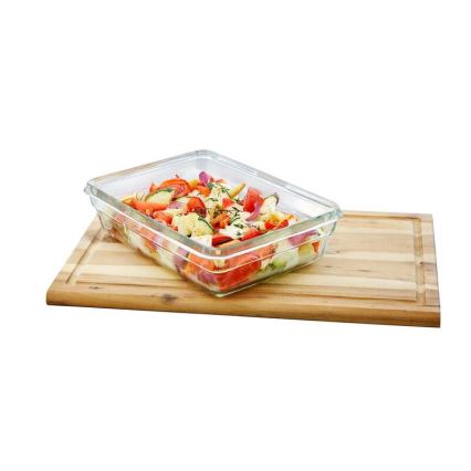 Tefal - Toidukarp 0,45 l MSEAL GLASS punane/klaas