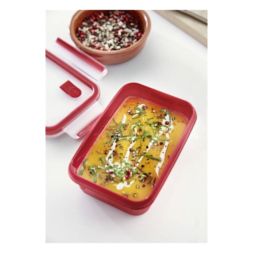 Tefal - Toidukarp 0,8 l MASTER SEAL MICRO punane