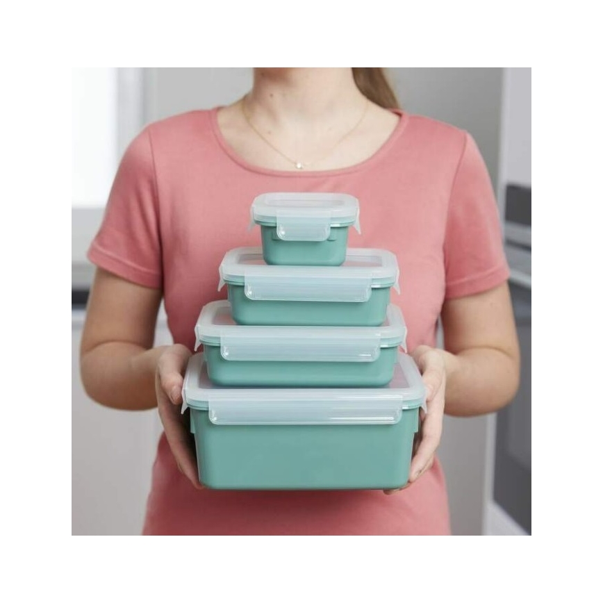 Tefal - Toidukarp 0,8 l MSEAL COLOR roheline