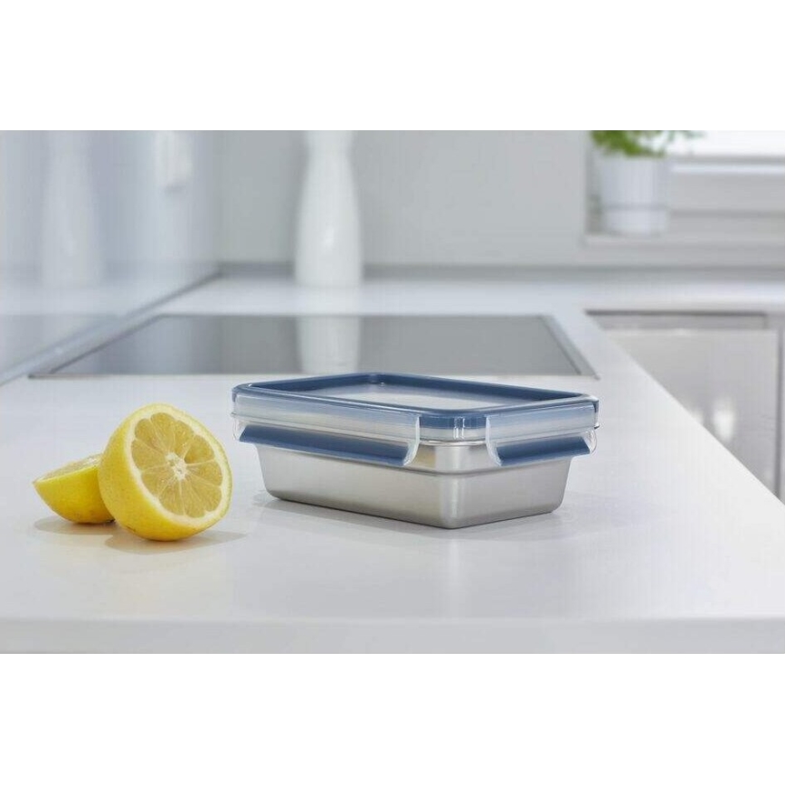 Tefal - Toidukarp 0,8 l MSEAL STEEL sinine/roostevaba