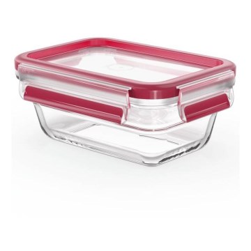Tefal - Toidukonteiner 0,45 l MSEAL GLASS punane/klaas