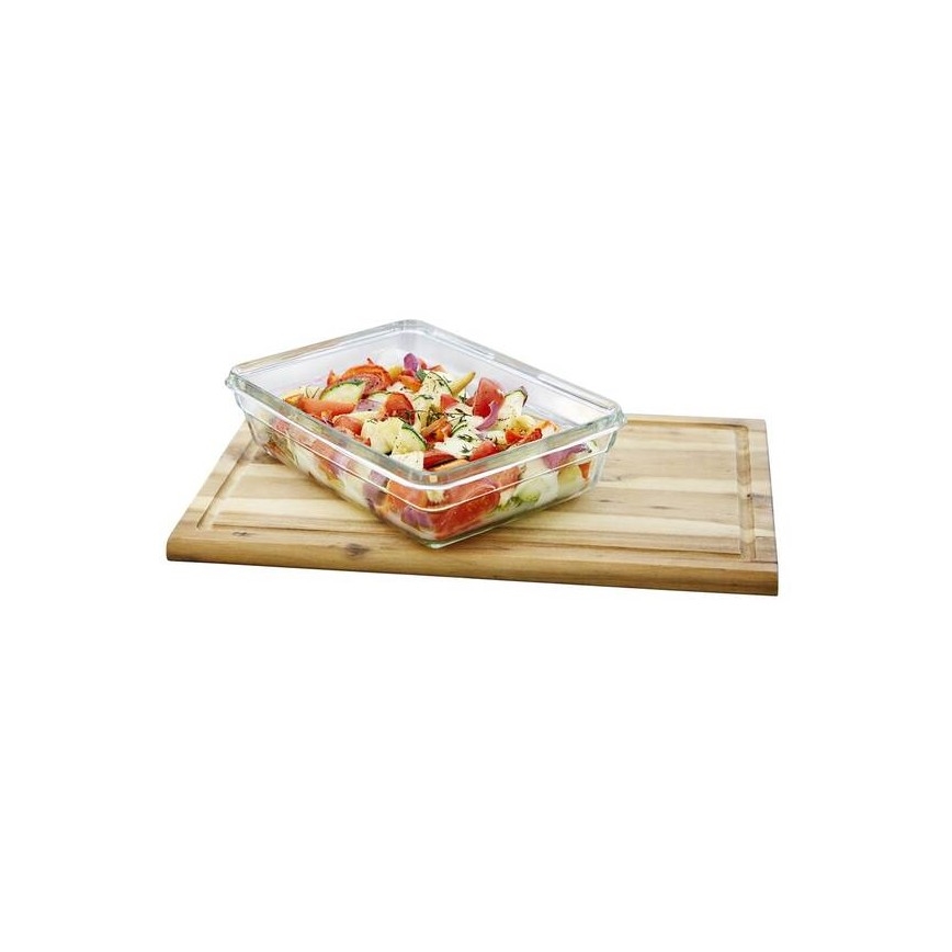 Tefal - Toidukonteiner 2 l MSEAL GLASS punane/klaas