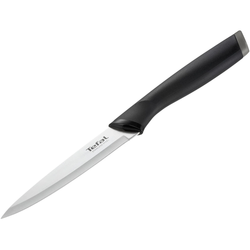 Tefal - Universaalne roostevabast terasest nuga COMFORT 12 cm läikiv kroom/must