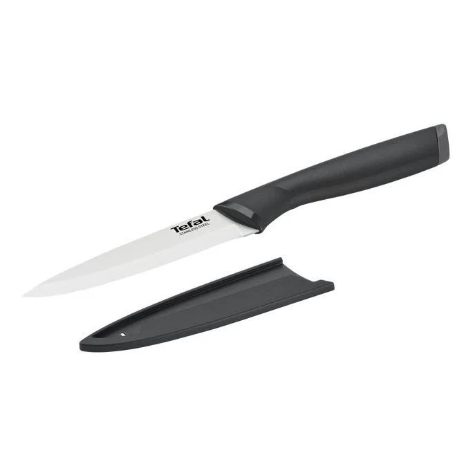 Tefal - Universaalne roostevabast terasest nuga COMFORT 12 cm läikiv kroom/must