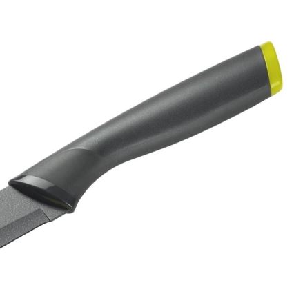 Tefal - Universaalne roostevabast terasest nuga FRESH KITCHEN 12 cm hall/roheline