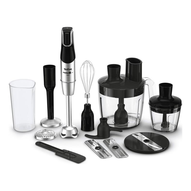 Tefal - Varsblender INFINY FORCE PRO 5-ühes 1200W/230V must/roostevaba