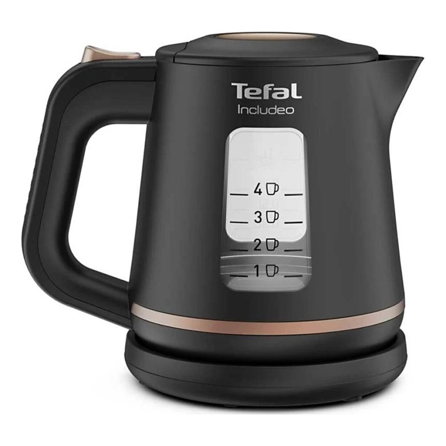Tefal - Veekeetja INCLUDEO 1l 2400W/230V must
