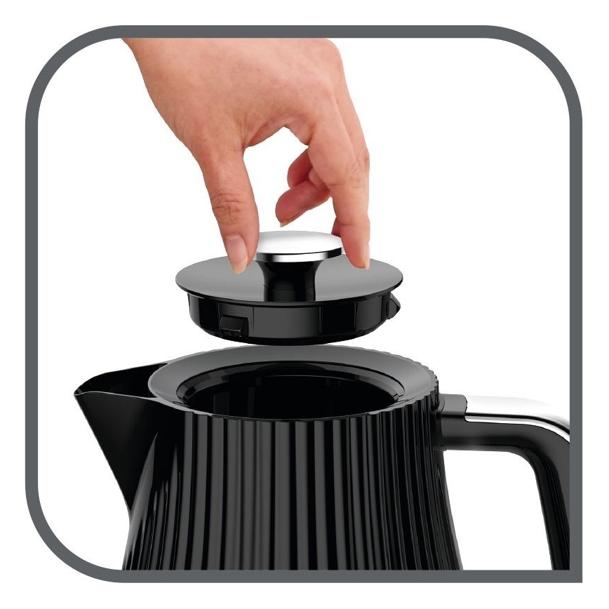 Tefal - Veekeetja LOFT 1,7 l 2400W/230V must