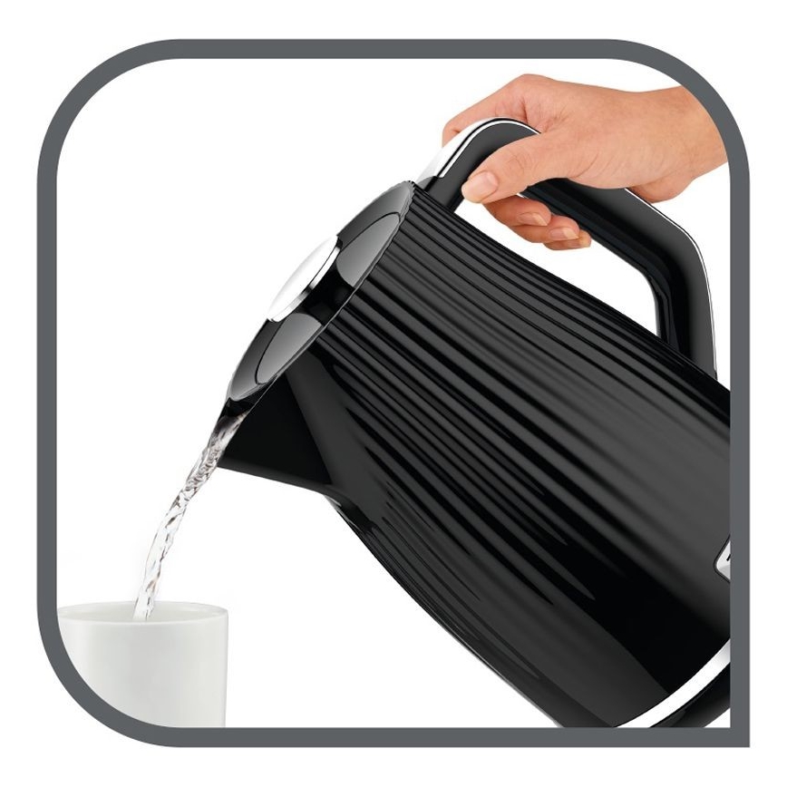 Tefal - Veekeetja LOFT 1,7 l 2400W/230V must