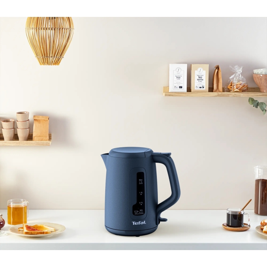 Tefal - Veekeetja MORNING 1,7 l 2400W/230V sinine
