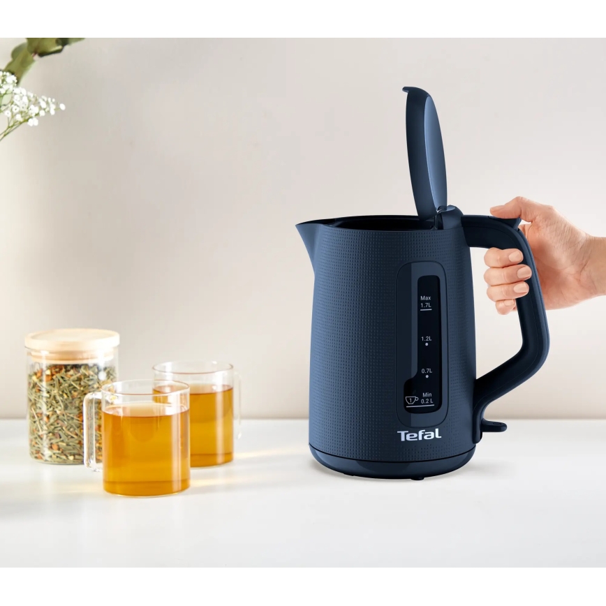 Tefal - Veekeetja MORNING 1,7 l 2400W/230V sinine