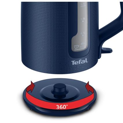 Tefal - Veekeetja MORNING 1,7 l 2400W/230V sinine