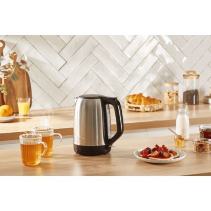 Tefal - Veekeetja SUBITO 1,7l 2400W/230V roostevaba/must