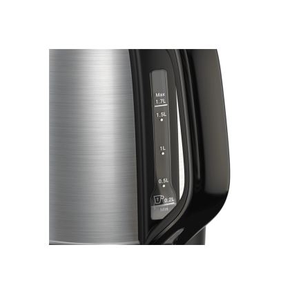 Tefal - Veekeetja SUBITO 1,7l 2400W/230V roostevaba/must