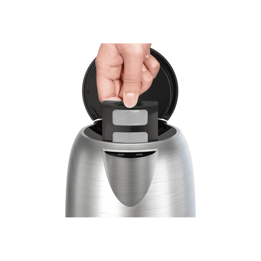 Tefal - Veekeetja SUBITO 1,7l 2400W/230V roostevaba/must