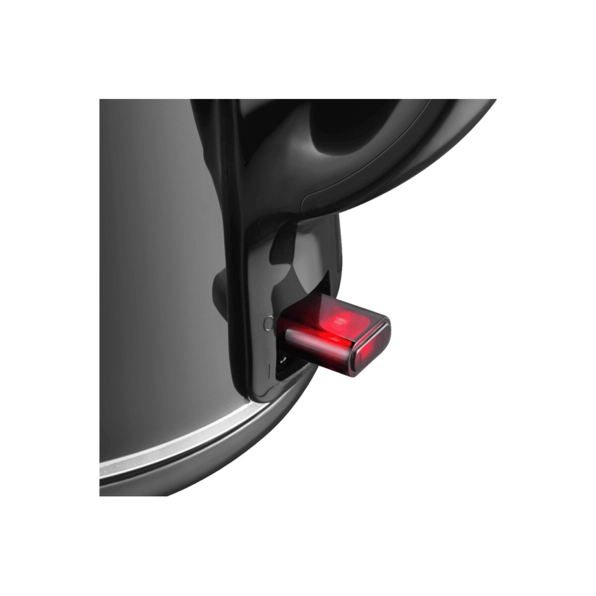 Tefal - Veekeetja THERMO PROTECT XL 1,9l 1650W/230V roostevaba/must