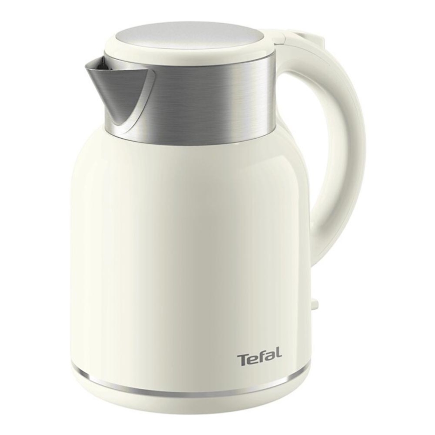 Tefal - Veekeetja THERMO PROTECT XL 1,9l 1650W/230V roostevaba/valge