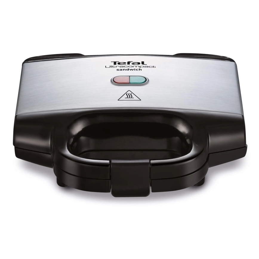 Tefal - Võileivagrill ULTRACOMPACT 700W/230V must/kroom