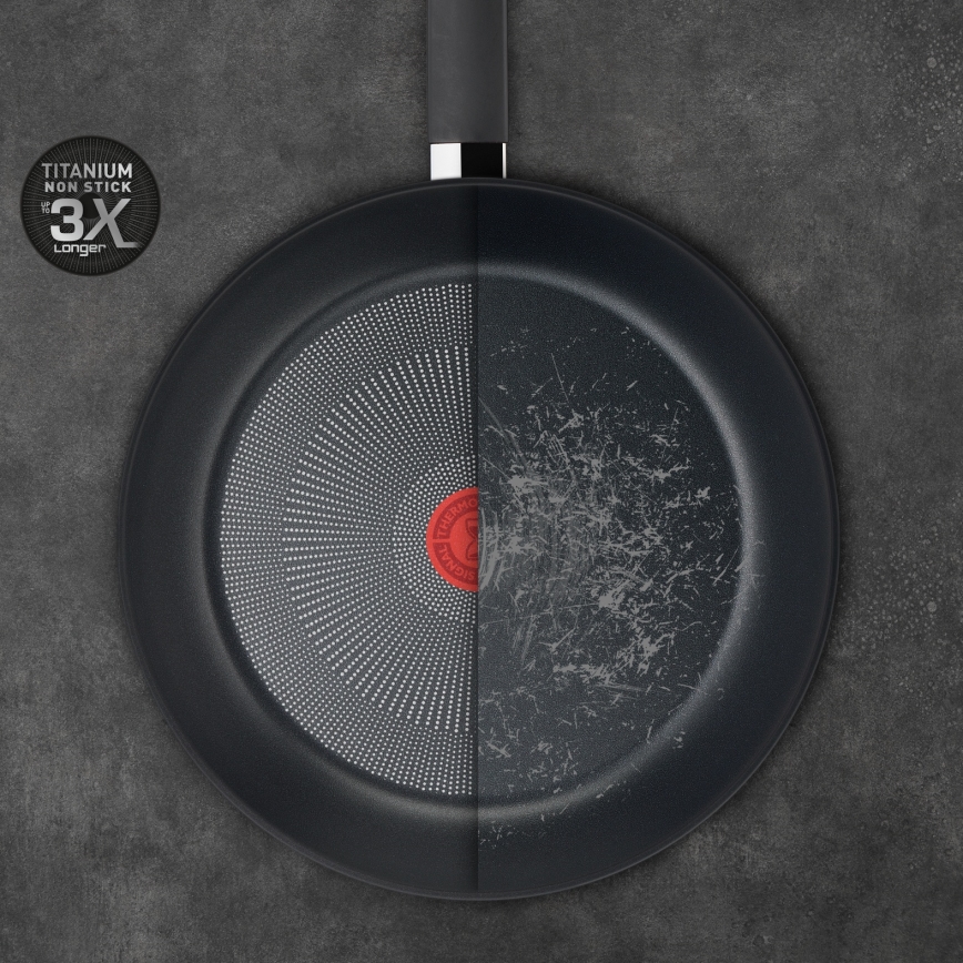 Tefal - Wokpann TITANIUM FORCE 28 cm
