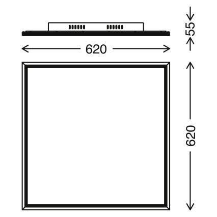 Telefunken 3010-06TF - LED Hämardatav valguspaneel LED/36W/230V 3000-6000K + kaugjuhtimispult