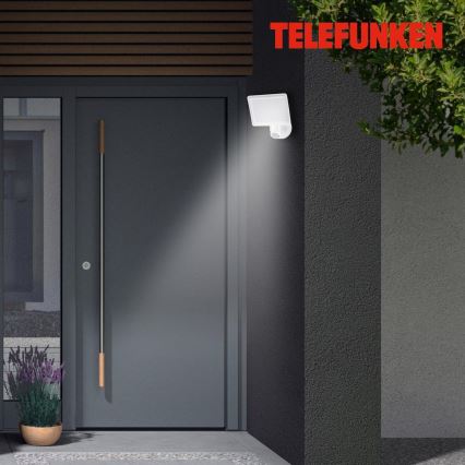 Telefunken 304406TF - LED Väli seinaprožektor anduriga LED/20W/230V IP44