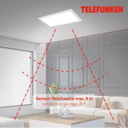 Telefunken 308706TF - LED Laevalgusti koos anduriga LED/36W/230V