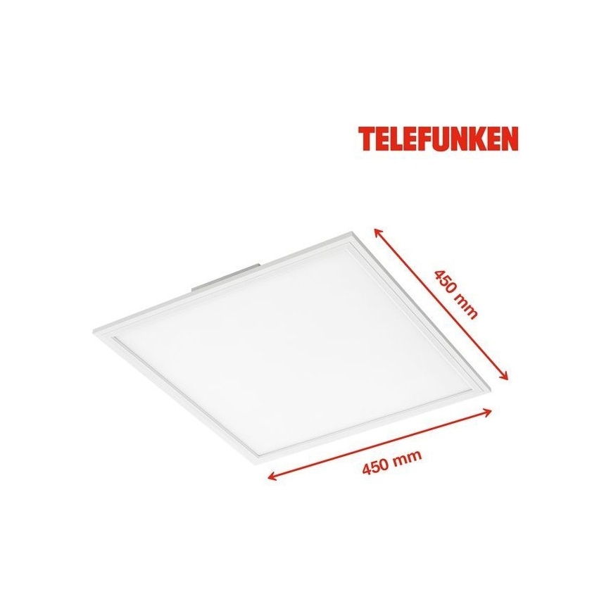 Telefunken 308806TF - LED Pinnale kinnitatav valguspaneel anduriga LED/25W/230V 4000K
