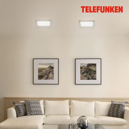 Telefunken 309602TF - LED RGB Hämardatav laevalgusti LED/18W/230V 2700-6500K Wi-Fi Tuya