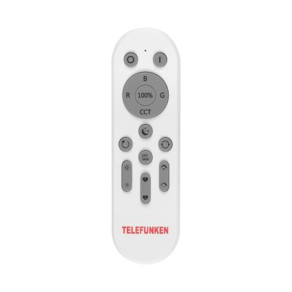 Telefunken 309602TF - LED RGB Hämardatav laevalgusti LED/18W/230V 2700-6500K Wi-Fi Tuya
