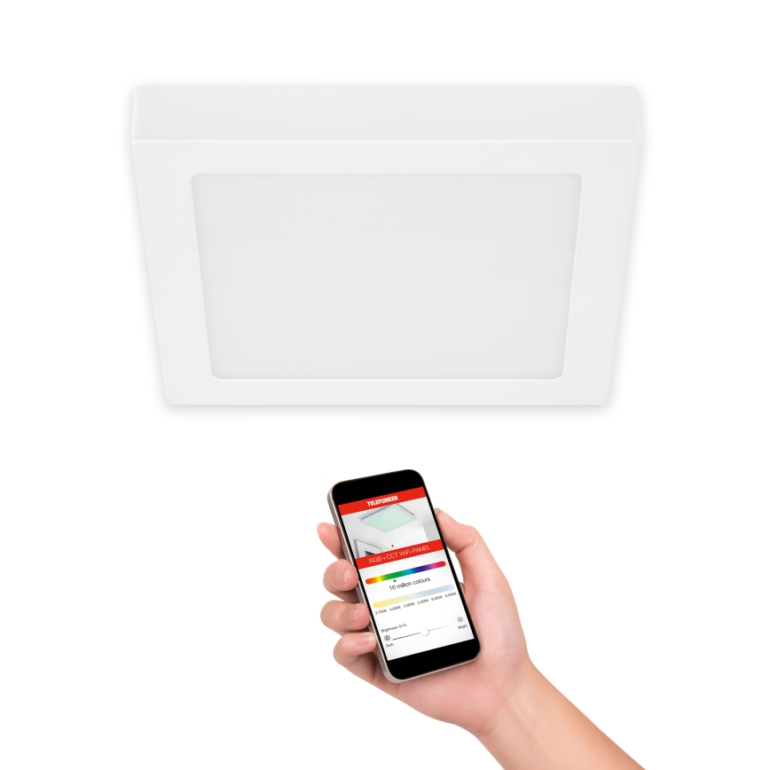 Telefunken 309606TF - LED RGB Hämardatav laevalgusti LED/18W/230V 2700-6500K Wi-Fi Tuya