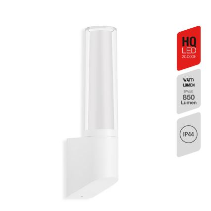 Telefunken 311306TF - LED-välisseinavalgusti LED/8W/230V 4000K IP44 valge