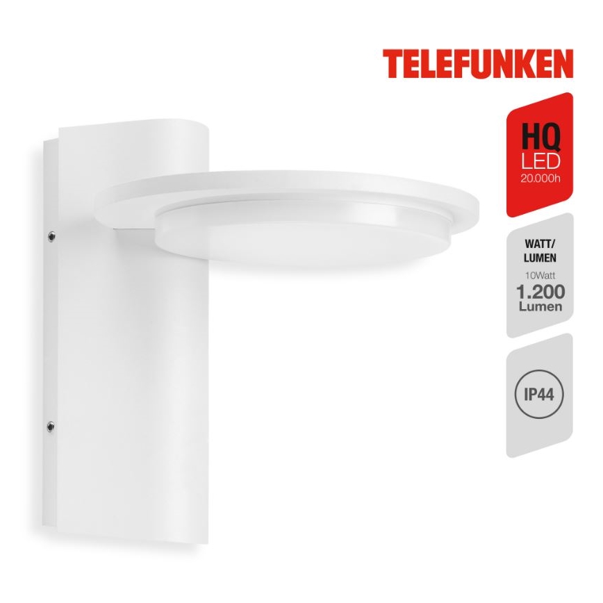 Telefunken 312406TF - LED Väli seinavalgusti LED/10W/230V IP44