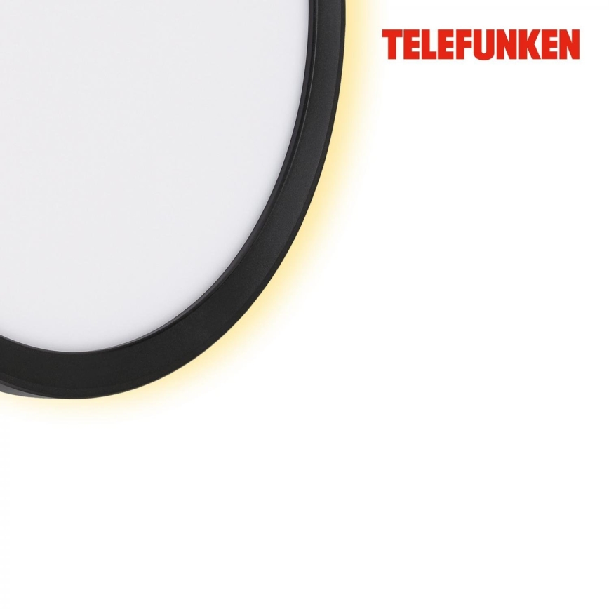 Telefunken 313405TF - LED välisseinavalgusti LED/15W/230V IP44 must