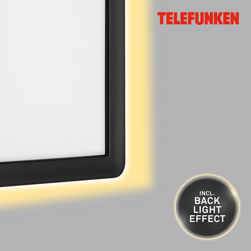 Telefunken 313605TF - LED Väli seinavalgusti LED/16W/230V IP44 must