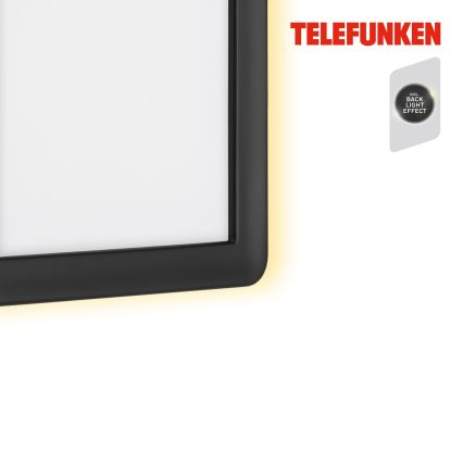 Telefunken 313605TF - LED Väli seinavalgusti LED/16W/230V IP44 must