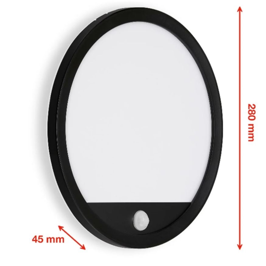 Telefunken 313705TF - LED Väli seinavalgusti anduriga LED/15W/230V IP44