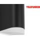 Telefunken 314905TF - LED Väli seinavalgusti 2xGU10/5W/230V IP44 must