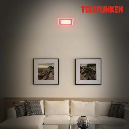 Telefunken 318706TF - hämardatav LED RGBW-paneel LED/18W/230V 3000-6500K + kaugjuhtimispult