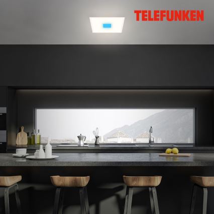 Telefunken 319106TF - RGBW Hämardatav laevalgusti LED/24W/230V 2700-6500K valge + kaugjuhtimispult