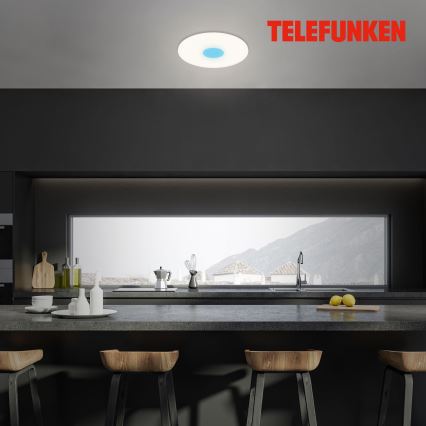 Telefunken 319306TF - LED RGBW Hämardatav valgusti LED/22W/230V 2700-6500K + kaugjuhtimispult