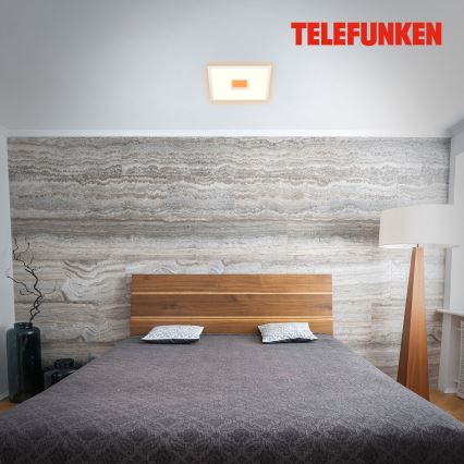 Telefunken 319506TF - RGBW Hämardatav laevalgusti LED/36W/230V 2700-6500K valge + kaugjuhtimispult