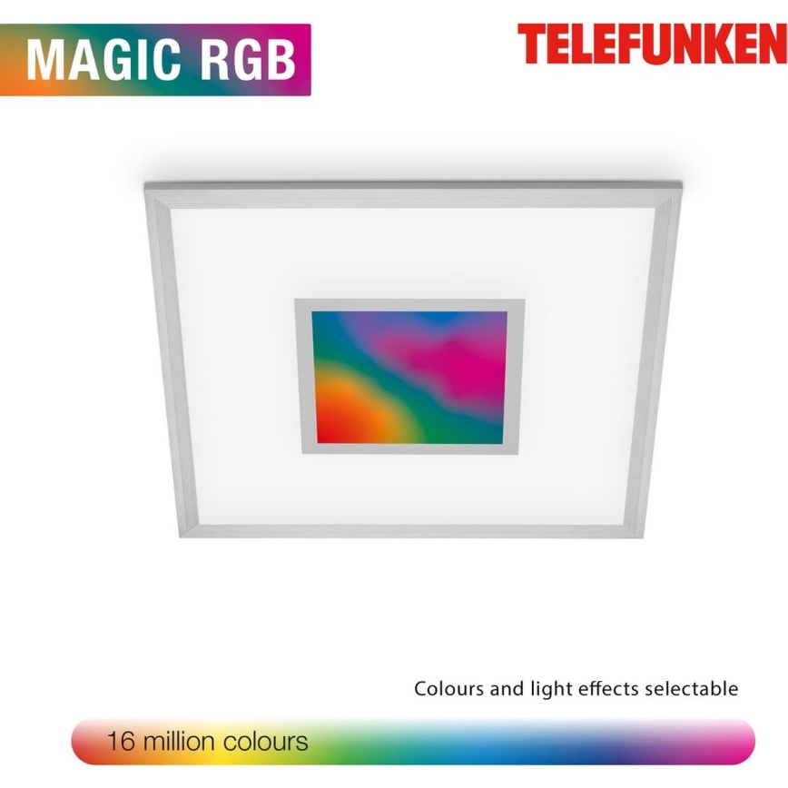 Telefunken 319704TF - RGB LED Hämardatav laevalgusti LED/24W/230V 3000-6500K + kaugjuhtimispult