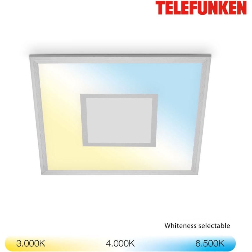 Telefunken 319704TF - RGB LED Hämardatav laevalgusti LED/24W/230V 3000-6500K + kaugjuhtimispult