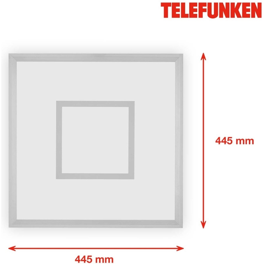 Telefunken 319704TF - RGB LED Hämardatav laevalgusti LED/24W/230V 3000-6500K + kaugjuhtimispult
