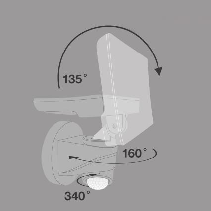 Telefunken - LED-prožektor anduriga, 16 W, 230 V